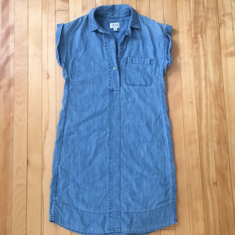 J. Crew denim dress